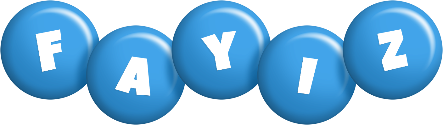 Fayiz candy-blue logo