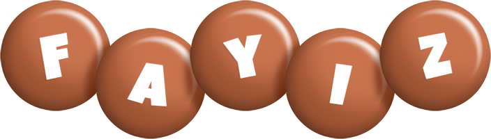 Fayiz candy-brown logo