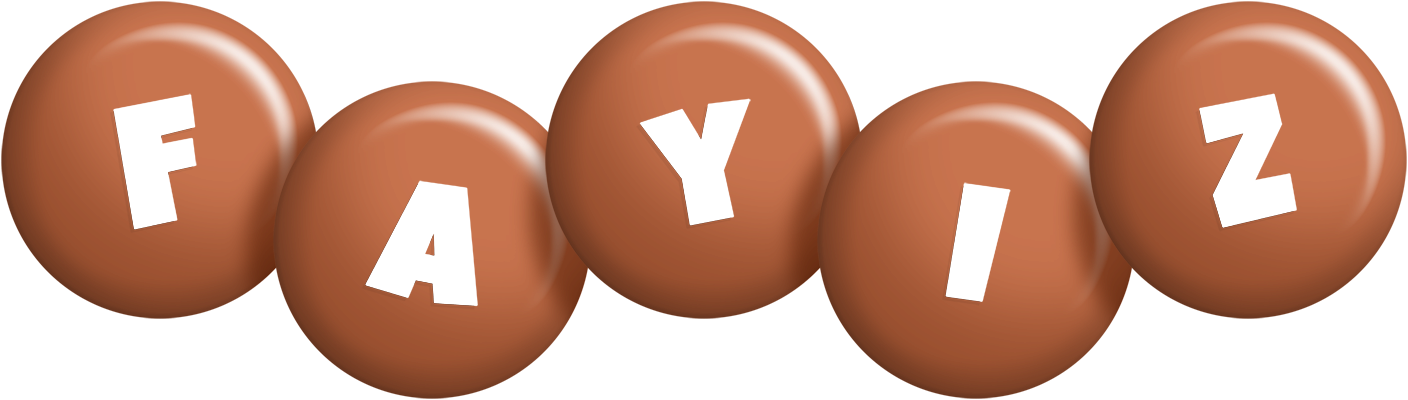 Fayiz candy-brown logo