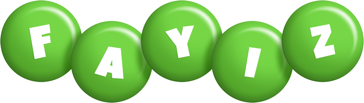 Fayiz candy-green logo