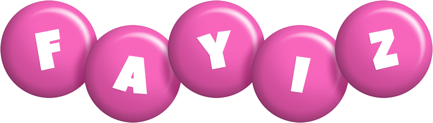 Fayiz candy-pink logo