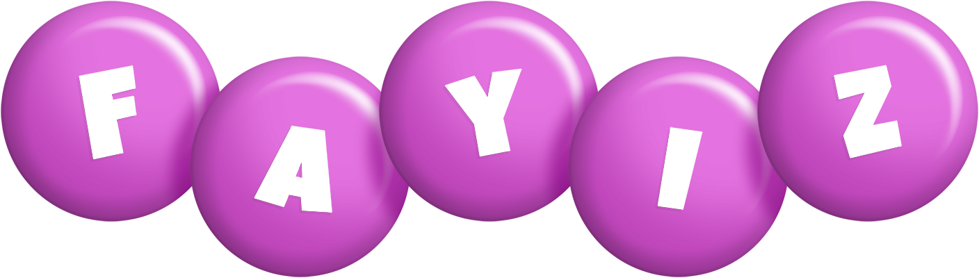 Fayiz candy-purple logo
