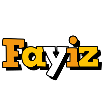 Fayiz cartoon logo
