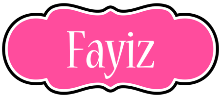 Fayiz invitation logo
