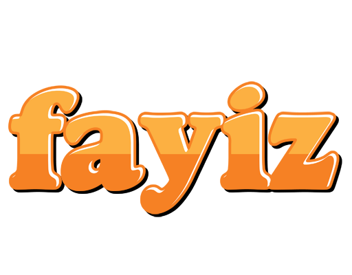 Fayiz orange logo