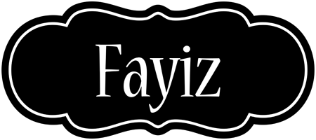 Fayiz welcome logo