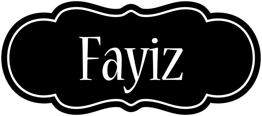 Fayiz welcome logo