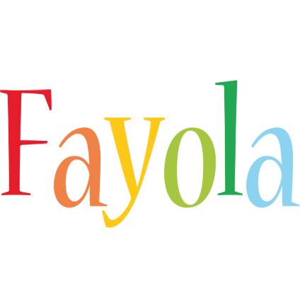 Fayola birthday logo