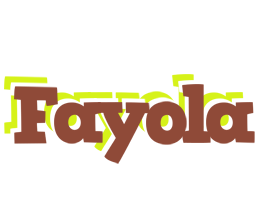 Fayola caffeebar logo