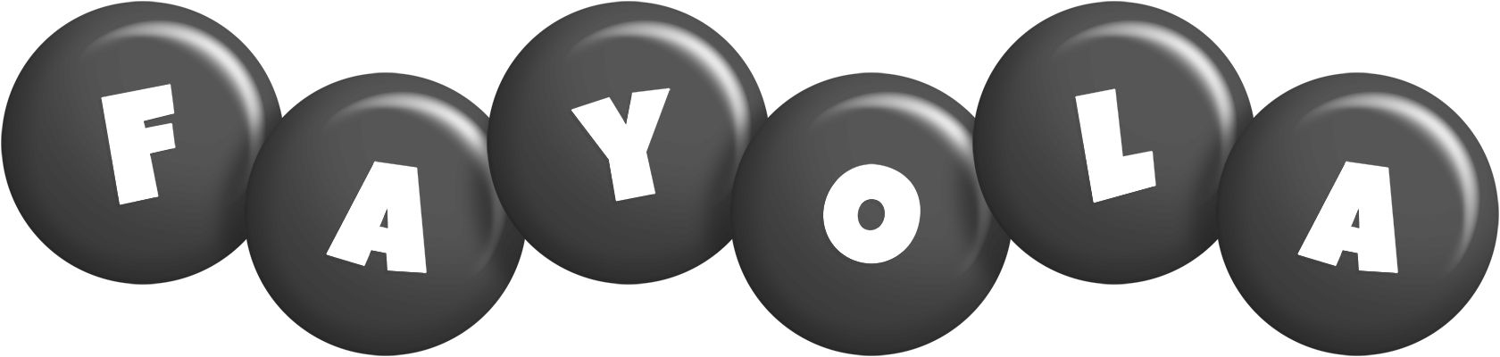 Fayola candy-black logo