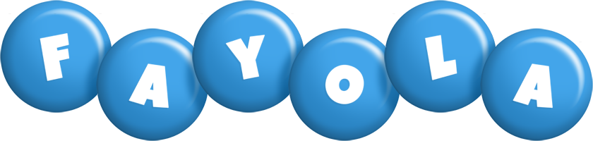 Fayola candy-blue logo