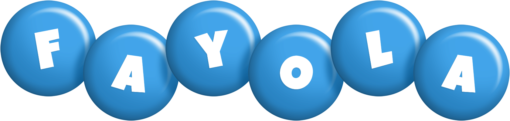 Fayola candy-blue logo