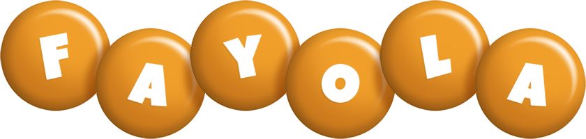 Fayola candy-orange logo