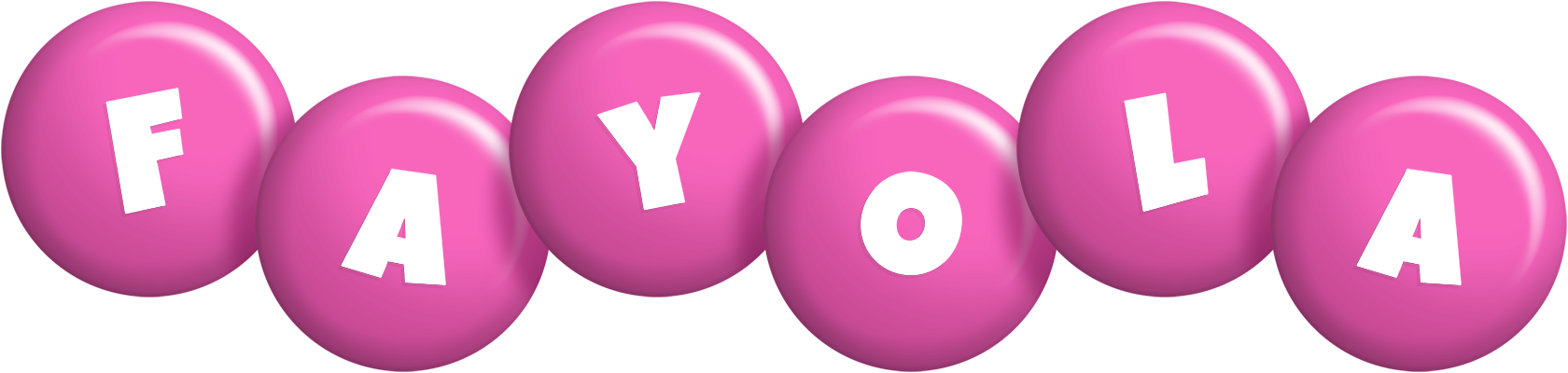 Fayola candy-pink logo