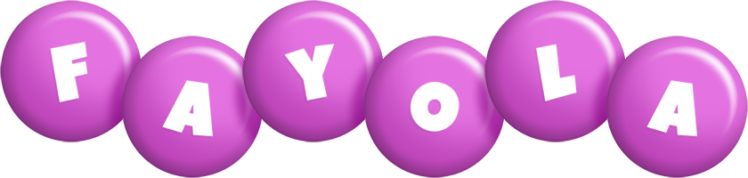 Fayola candy-purple logo