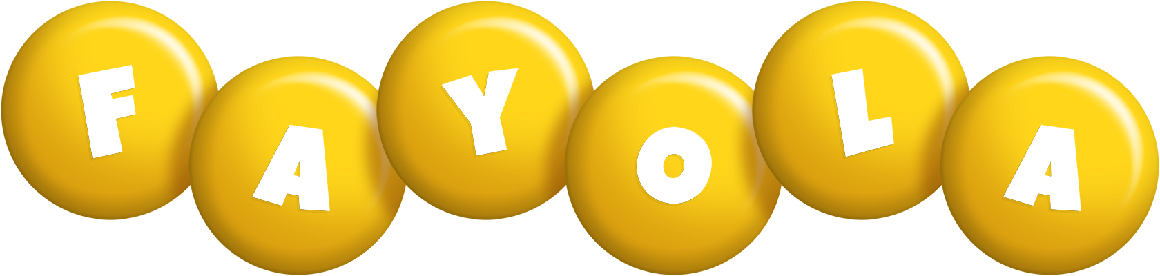 Fayola candy-yellow logo