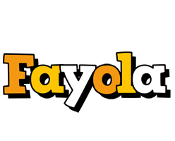 Fayola cartoon logo