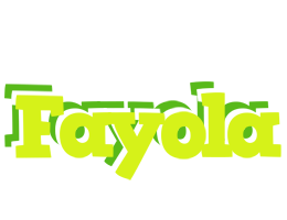 Fayola citrus logo