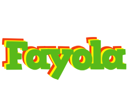 Fayola crocodile logo