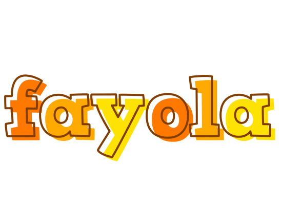 Fayola desert logo