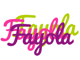 Fayola flowers logo