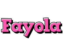 Fayola girlish logo