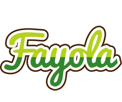 Fayola golfing logo