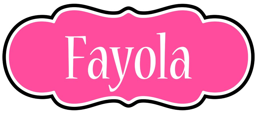 Fayola invitation logo
