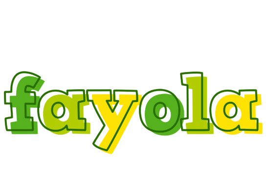 Fayola juice logo