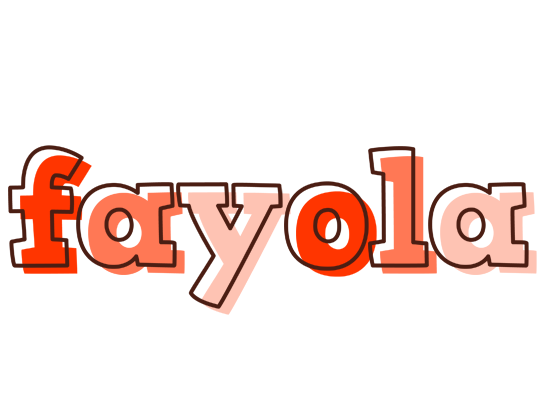 Fayola paint logo