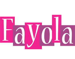 Fayola whine logo