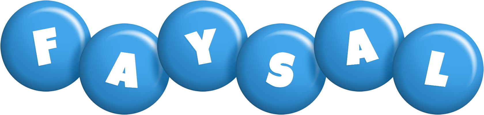Faysal candy-blue logo