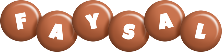 Faysal candy-brown logo