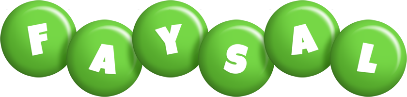 Faysal candy-green logo