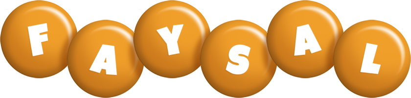 Faysal candy-orange logo