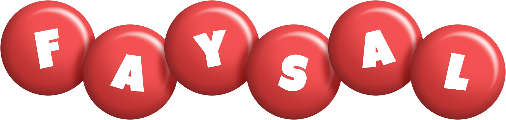 Faysal candy-red logo