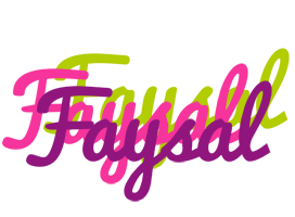 Faysal flowers logo