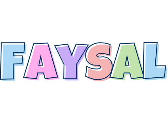 Faysal pastel logo