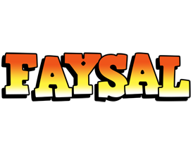 Faysal sunset logo