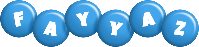 Fayyaz candy-blue logo