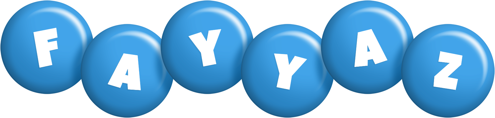 Fayyaz candy-blue logo