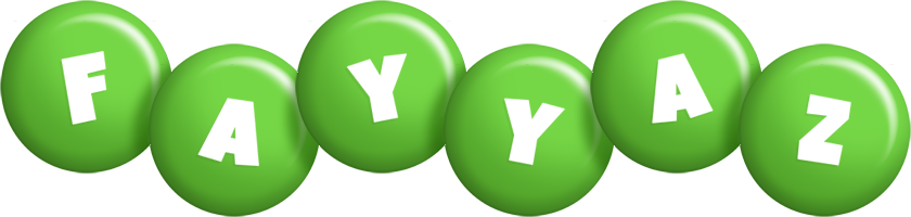 Fayyaz candy-green logo