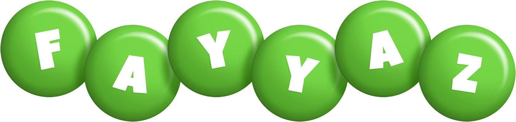 Fayyaz candy-green logo