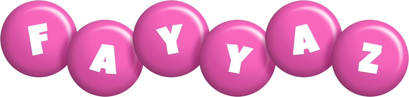 Fayyaz candy-pink logo