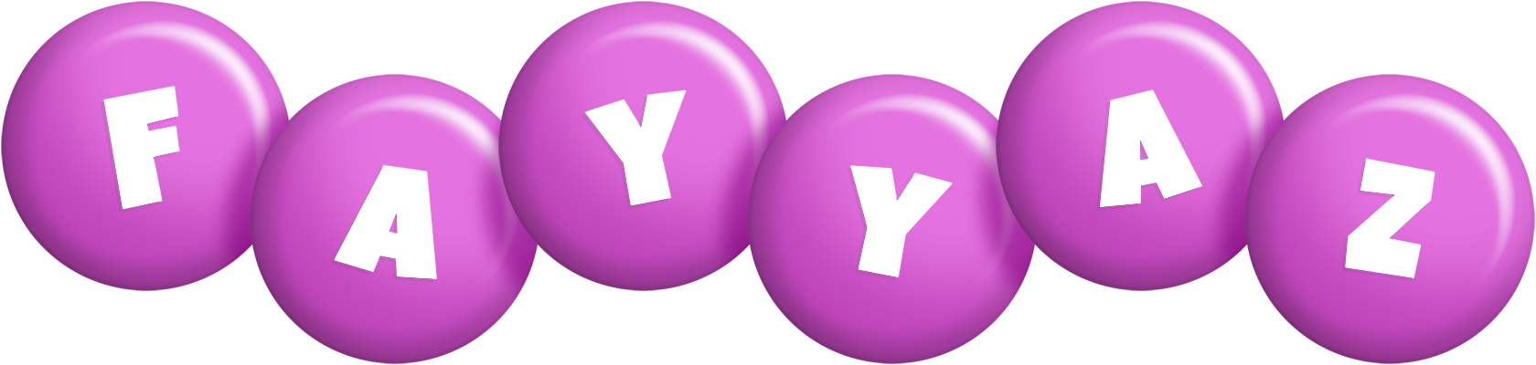 Fayyaz candy-purple logo