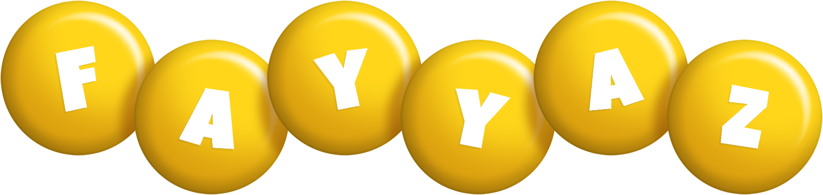 Fayyaz candy-yellow logo
