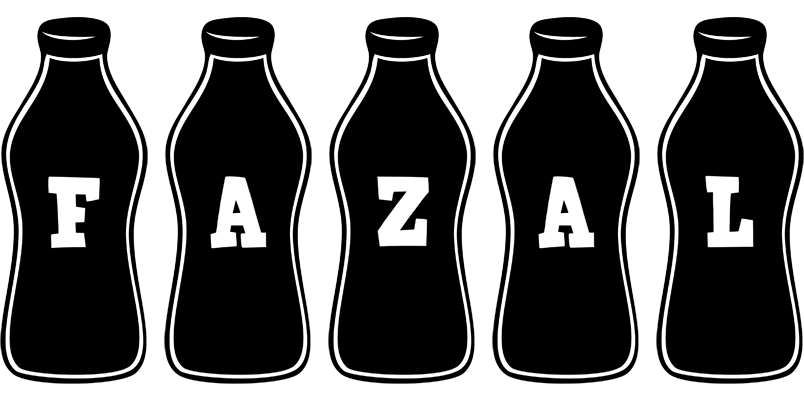 Fazal bottle logo
