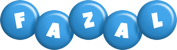 Fazal candy-blue logo