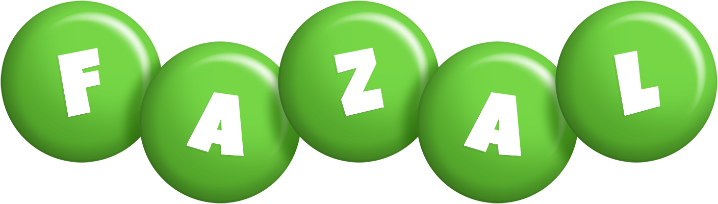 Fazal candy-green logo