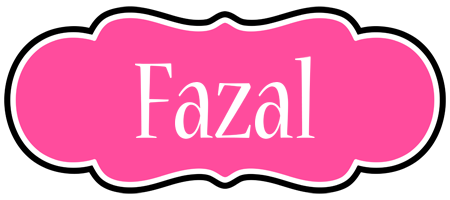 Fazal invitation logo